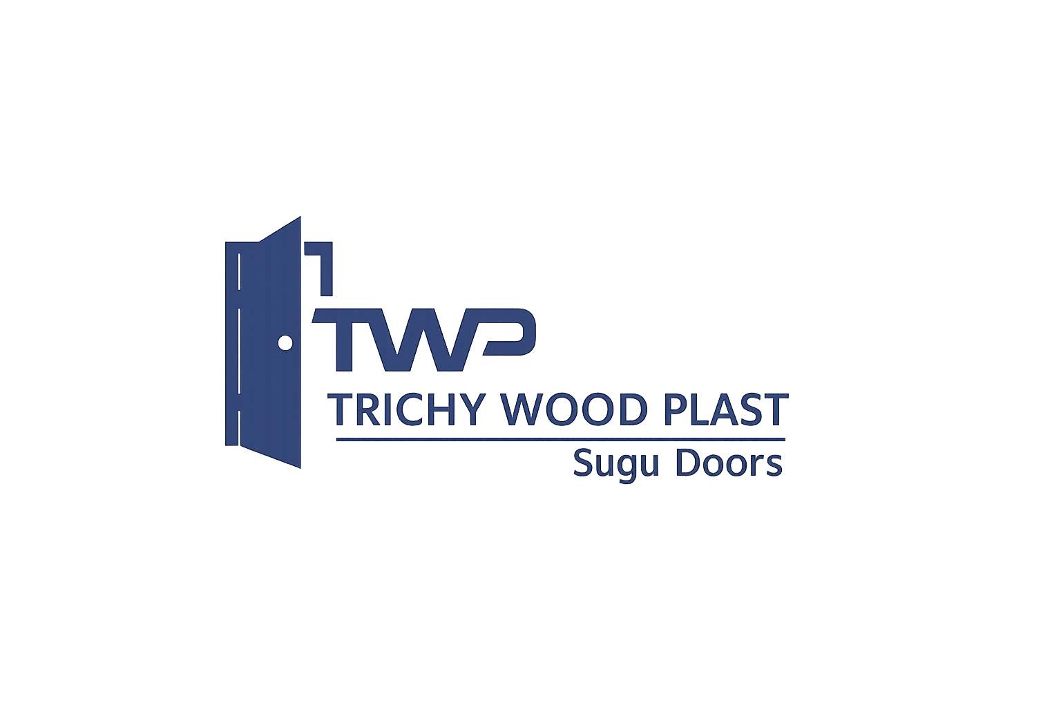 Trichy Wood Plast Logo - Best uPVC & WPC Doors
